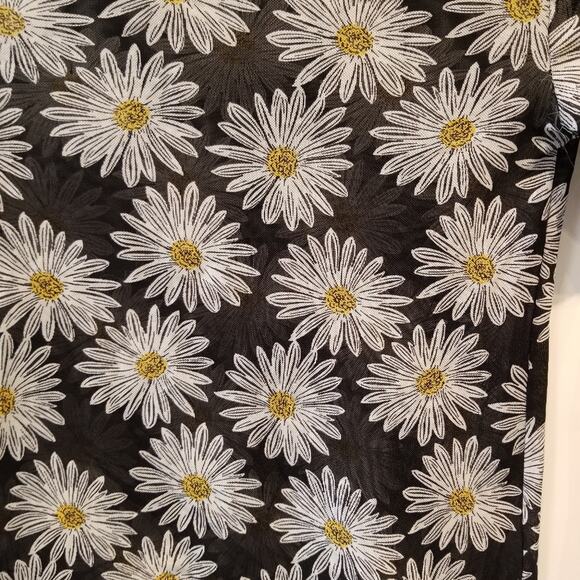 Forever 21 Sheer Floral Stretch Crop Top Size S - Picture 5 of 9